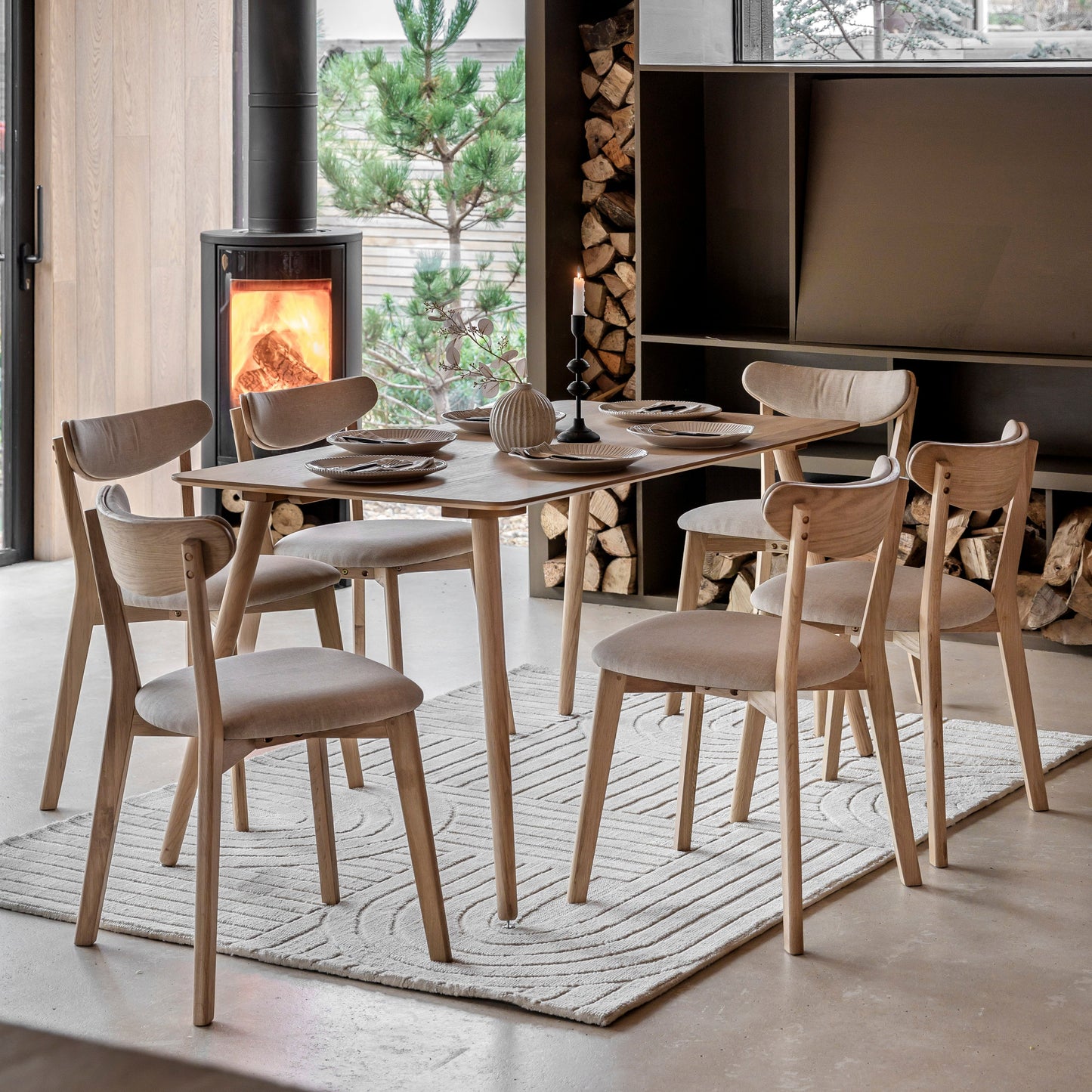 Hatfield Dining Table - Large - Natural