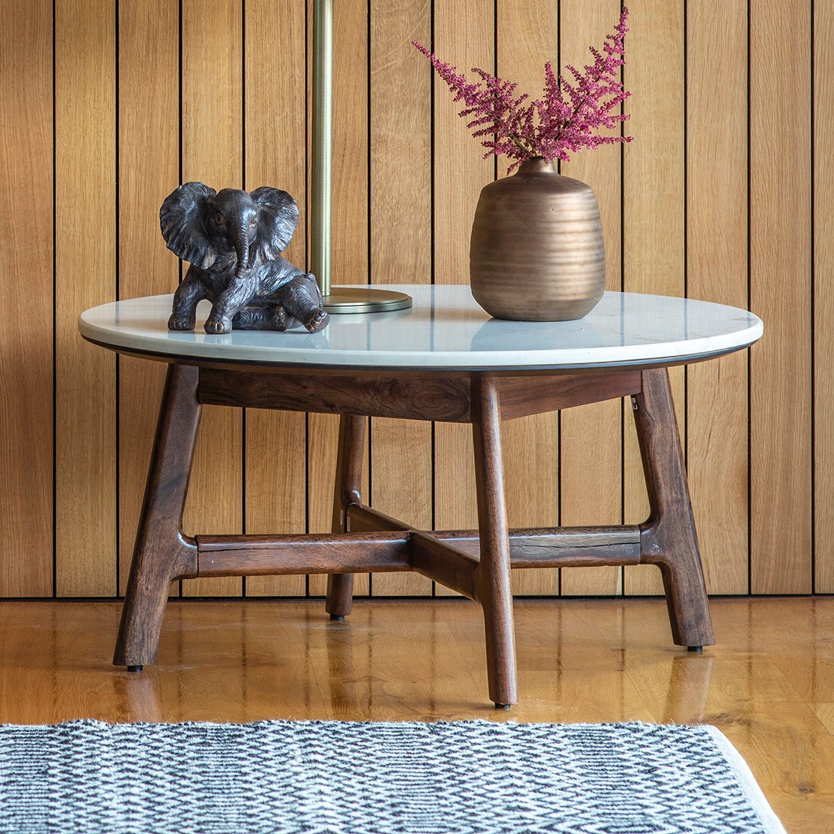 Barcelona Round Coffee Table - hdesign - Coffee Tables