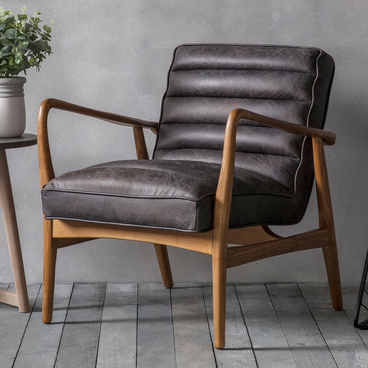 Datsun Armchair - Antique Ebony - hdesign - Armchairs