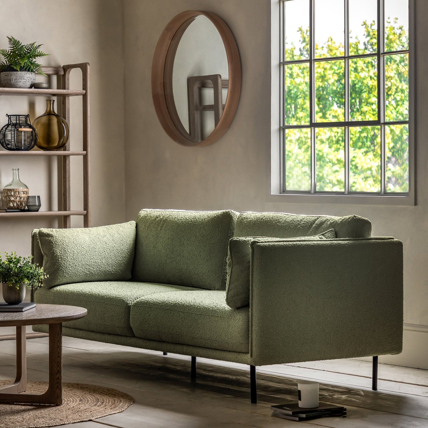 EM Wigmore Sofa - Verdant Green - hdesign - 3 Seater Sofas