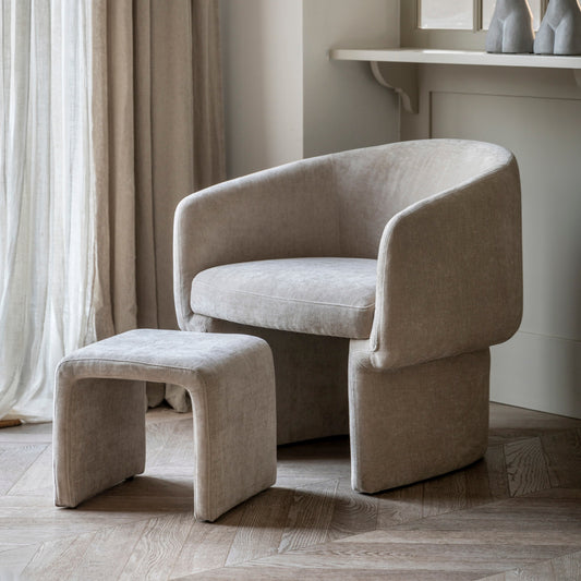 Asko Armchair - Cream