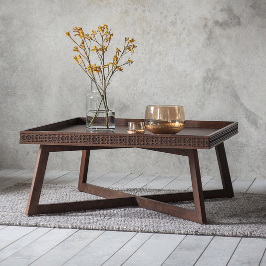 Boho Retreat Coffee Table - Brown