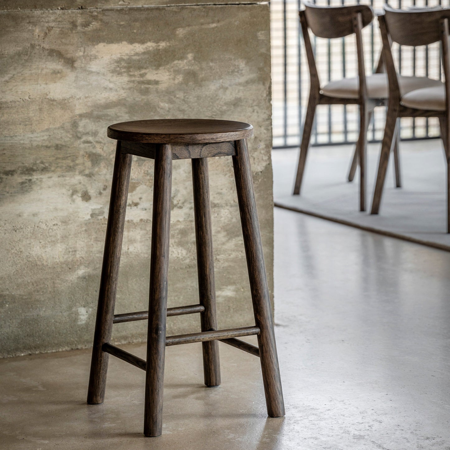 Hatfield Stool - Smoked