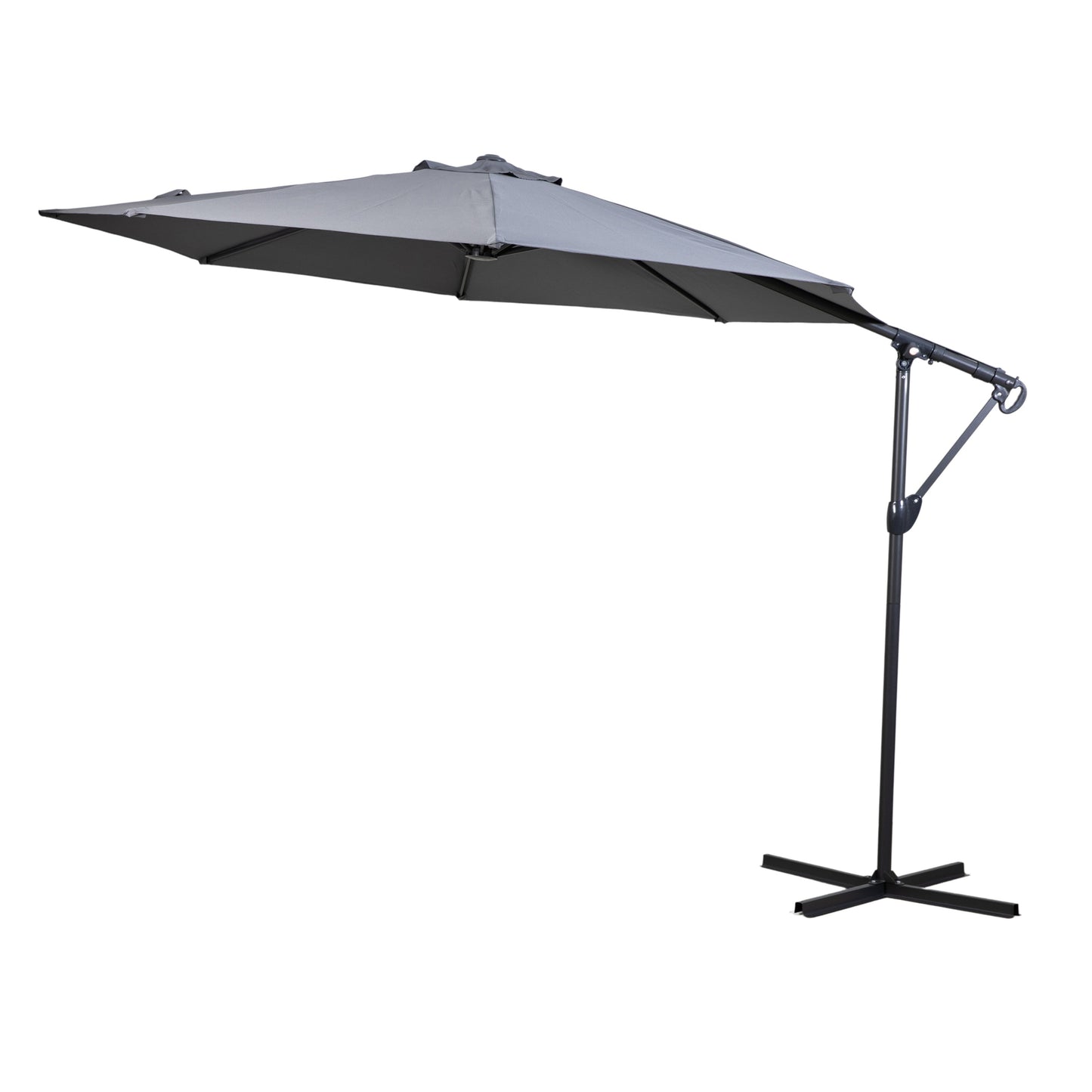 Vazzano 3m Cantilever Parasol - Grey