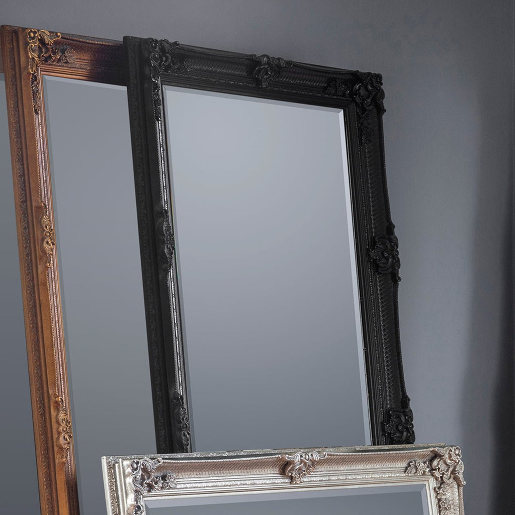 Abbey Leaner Mirror - Black - hdesign - Mirrors