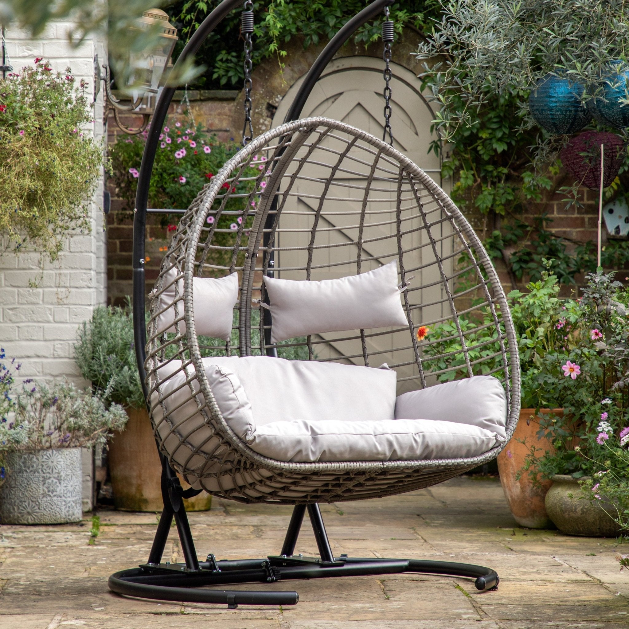 Adanero Hanging 2 Seater Chair - hdesign - Hanging Chairs