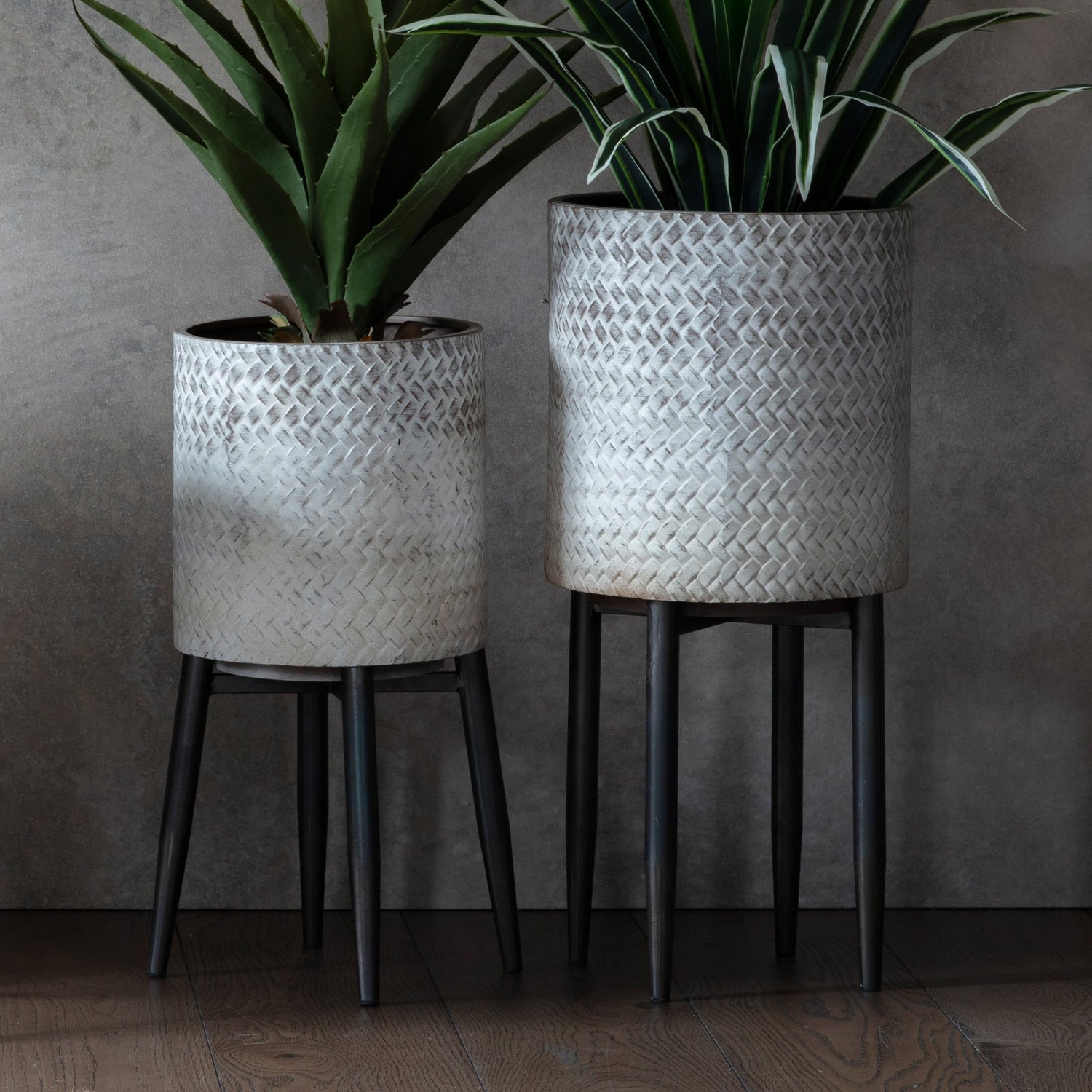 Albion Metal Planter - Large - hdesign - Planters