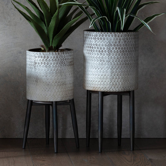 Albion Metal Planter - Large - hdesign - Planters