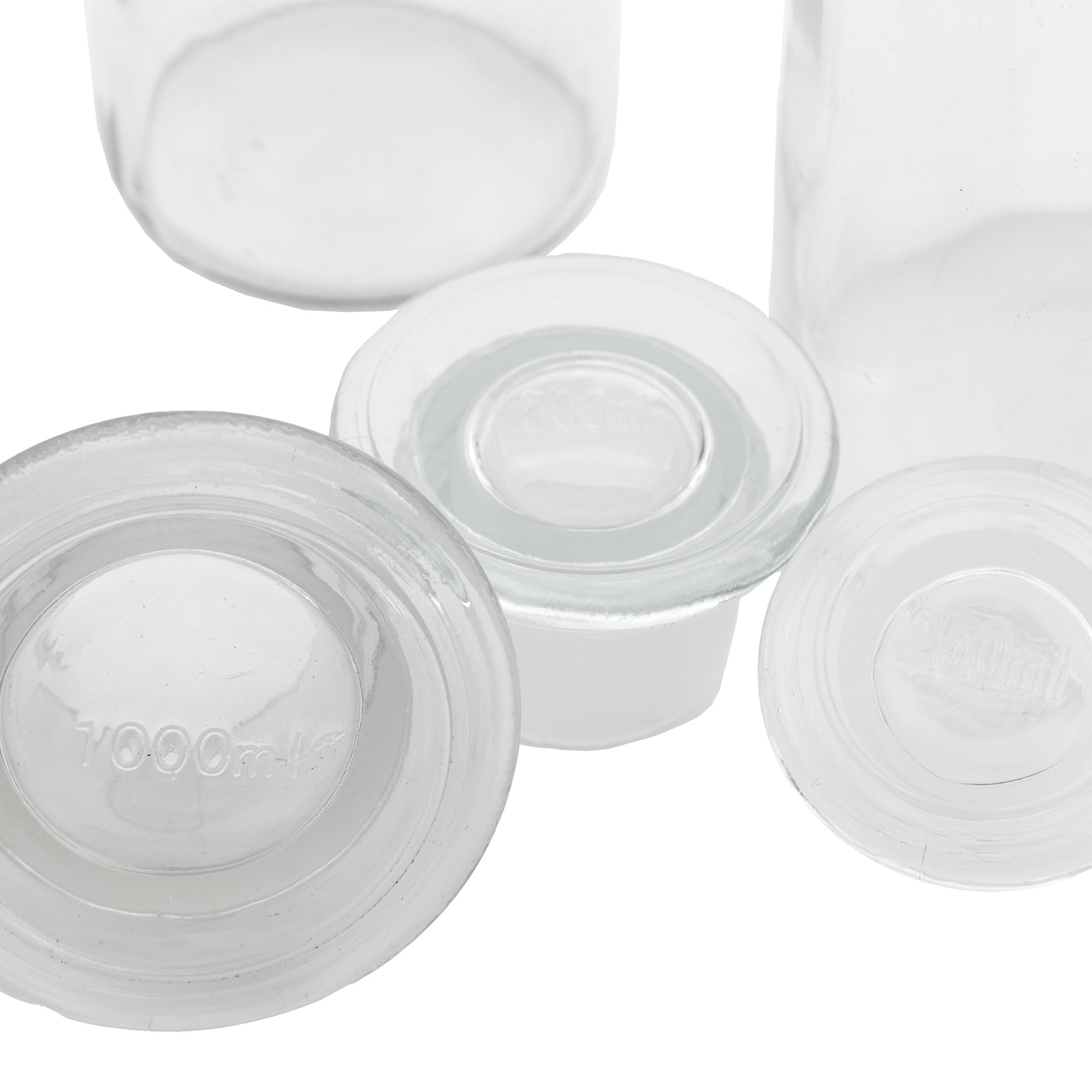 Apotheca Jar - Clear (Set of 3) - hdesign - Jars