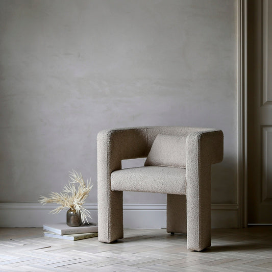 Arezzo Armchair - Taupe - hdesign - Armchairs