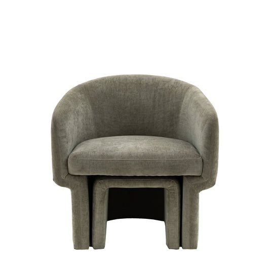Asko Armchair - Grey - hdesign - Armchairs
