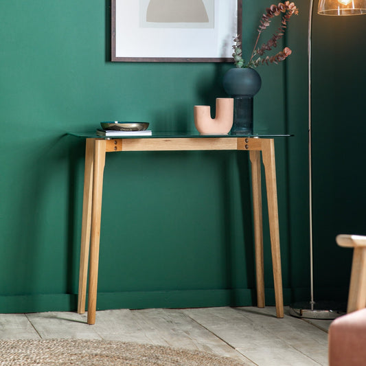 Blair Console Table - Oak - hdesign - Console Tables