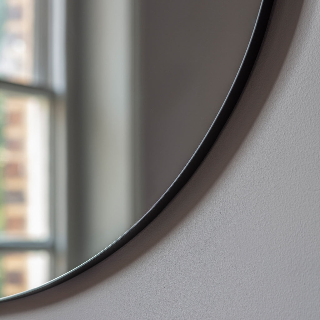 Bowie Round Mirror Black - hdesign - Mirrors