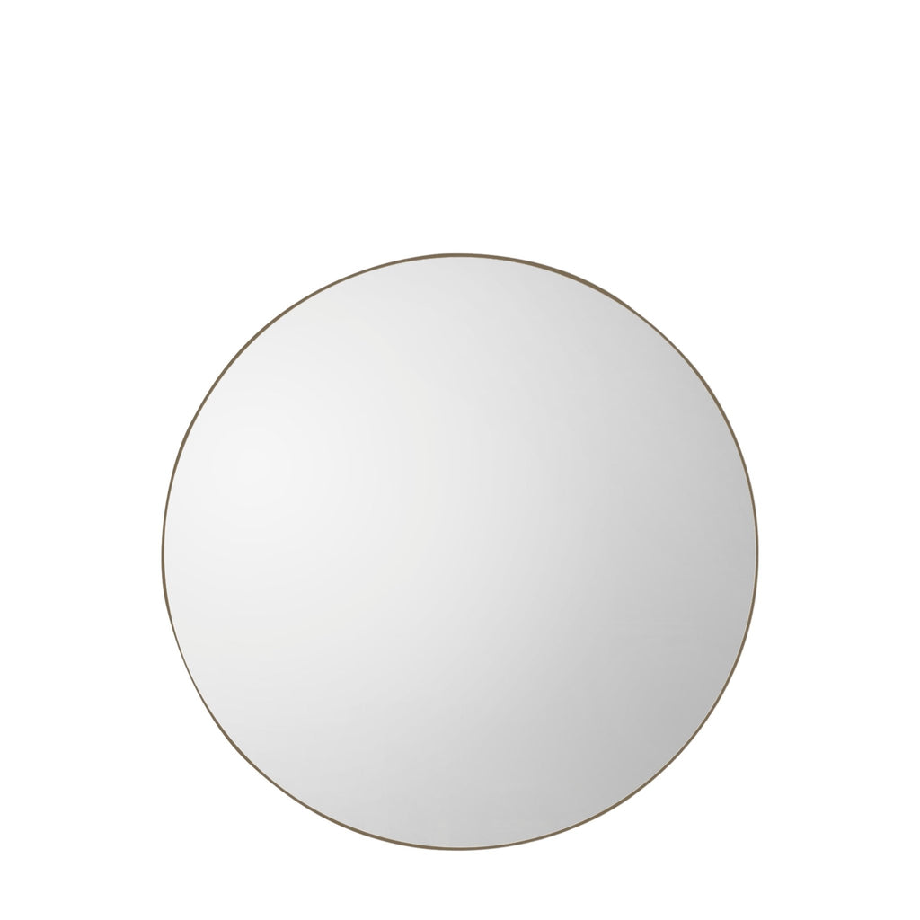 Bowie Round Mirror Champagne - hdesign - Mirrors
