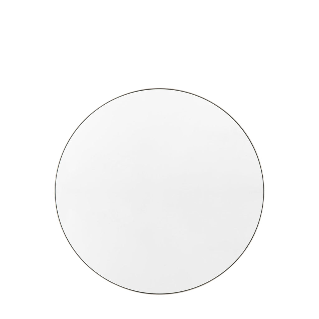 Bowie Round Mirror Silver - hdesign - Mirrors