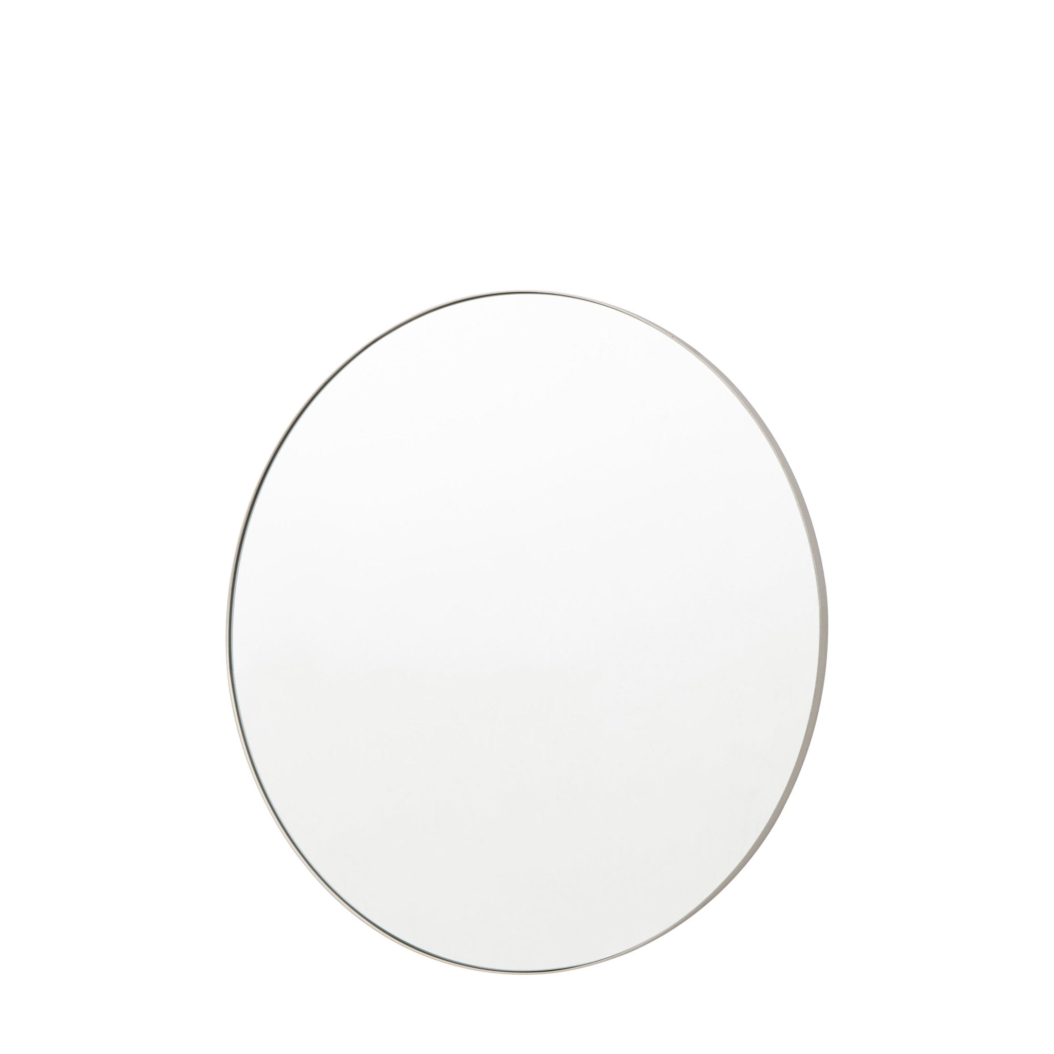 Bowie Round Mirror Silver - hdesign - Mirrors