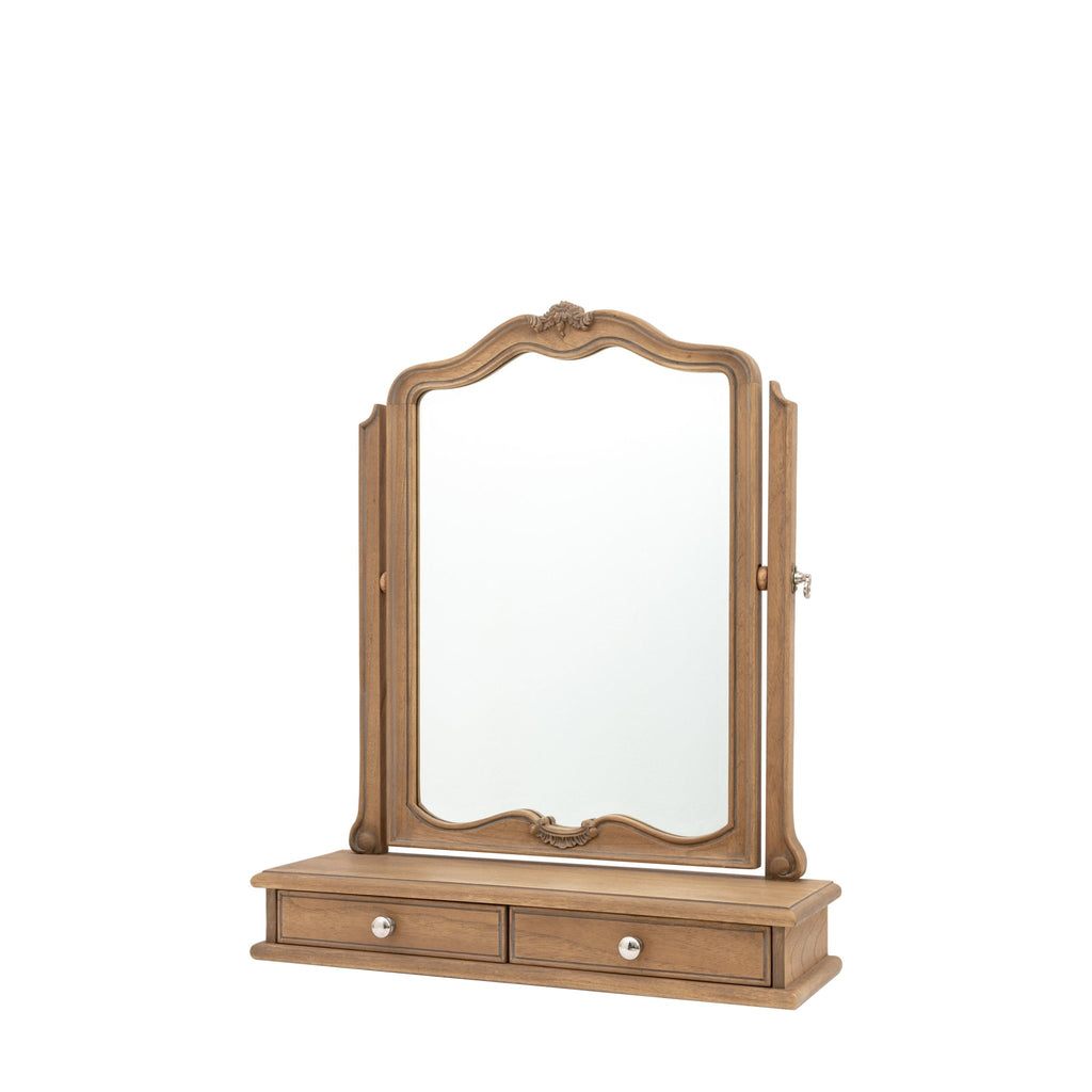 Chic Dressing Table Mirror Weathered - hdesign - Mirrors