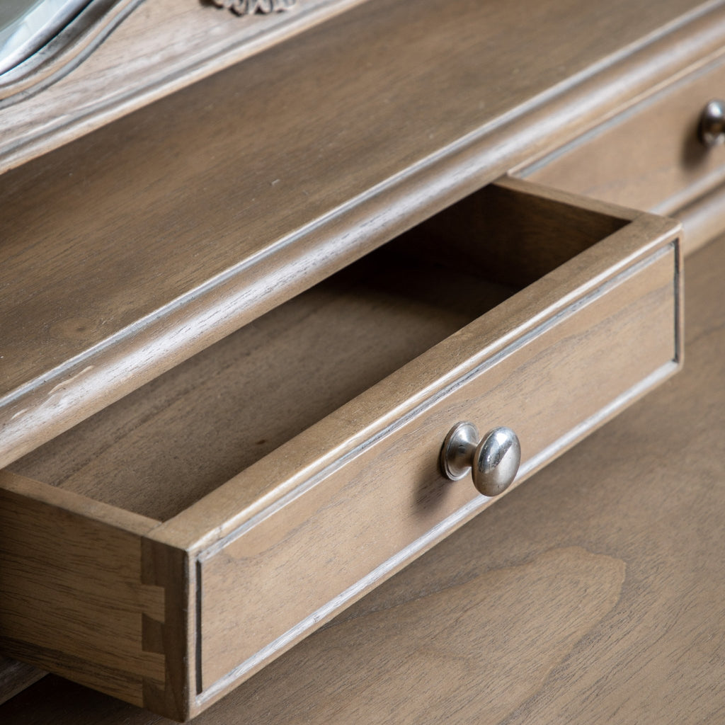 Chic Dressing Table Mirror Weathered - hdesign - Mirrors