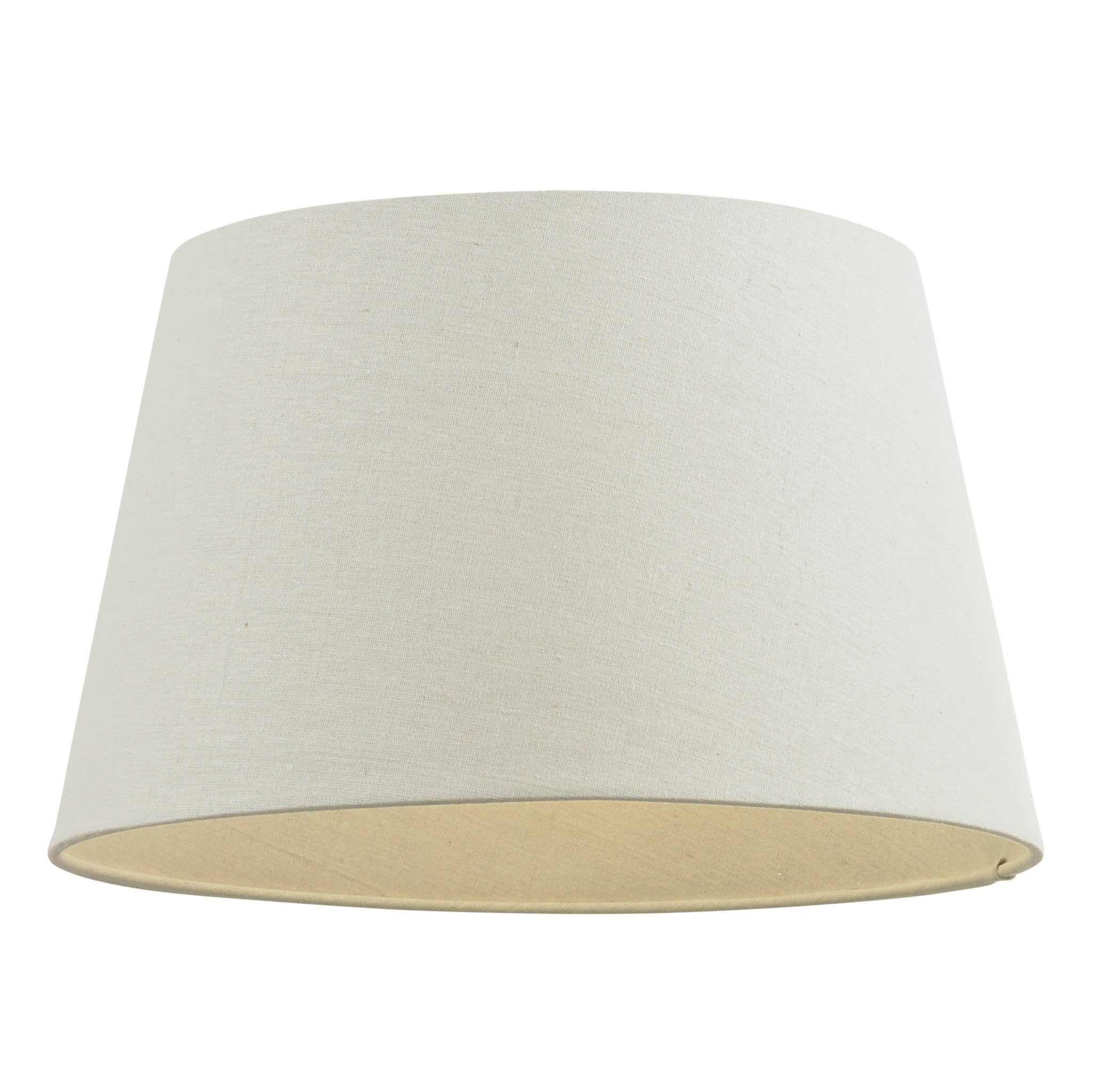 Cici Shade - Ivory Faux Linen - 16" - hdesign - Lamp Shades
