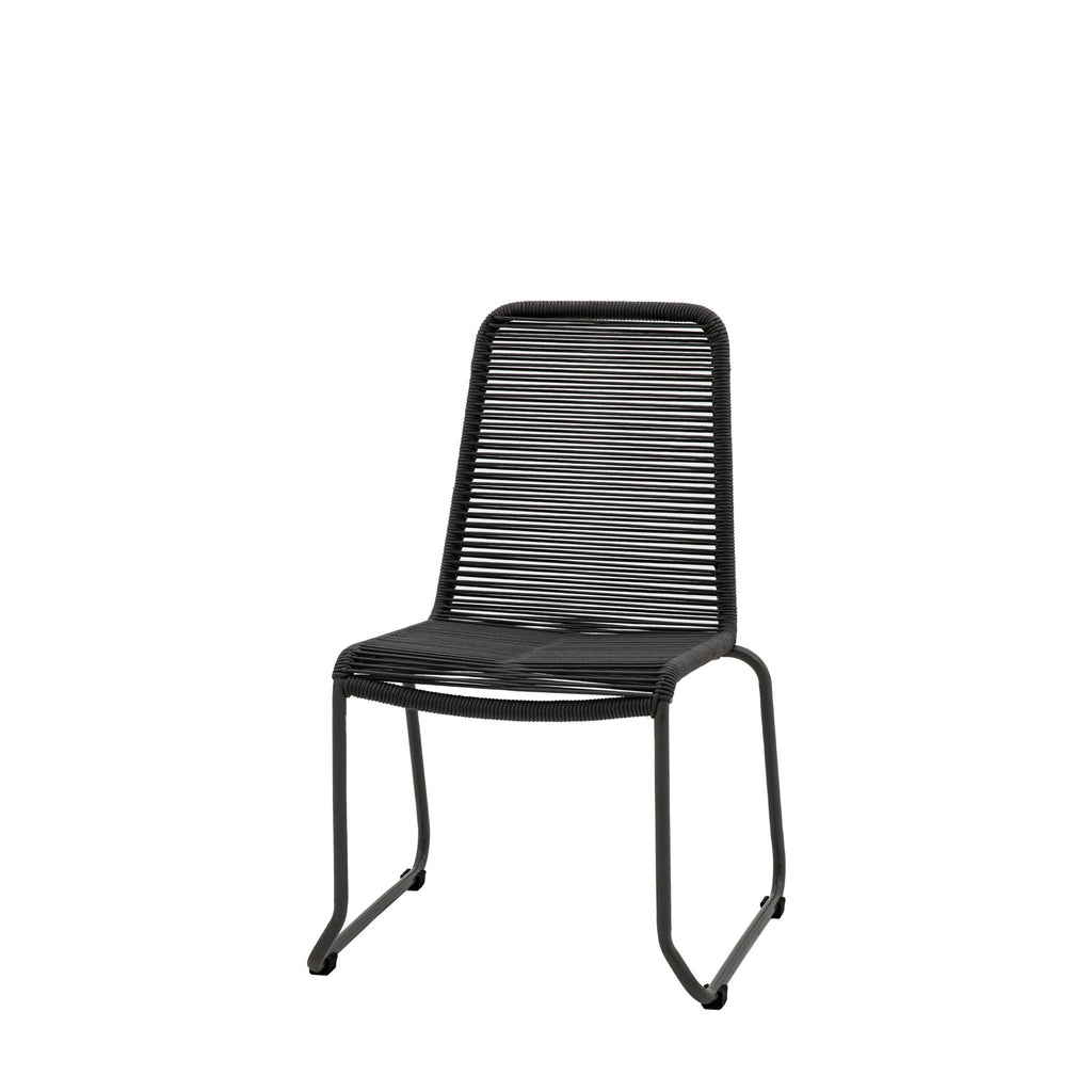 Corletto Dining Chair - Black (2pk) - hdesign - Dining Chairs