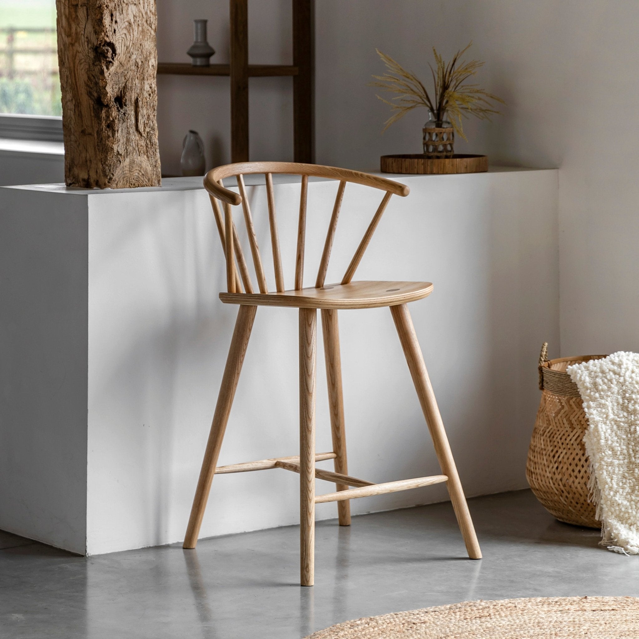 Craft Barstool - Natural - hdesign - Stools