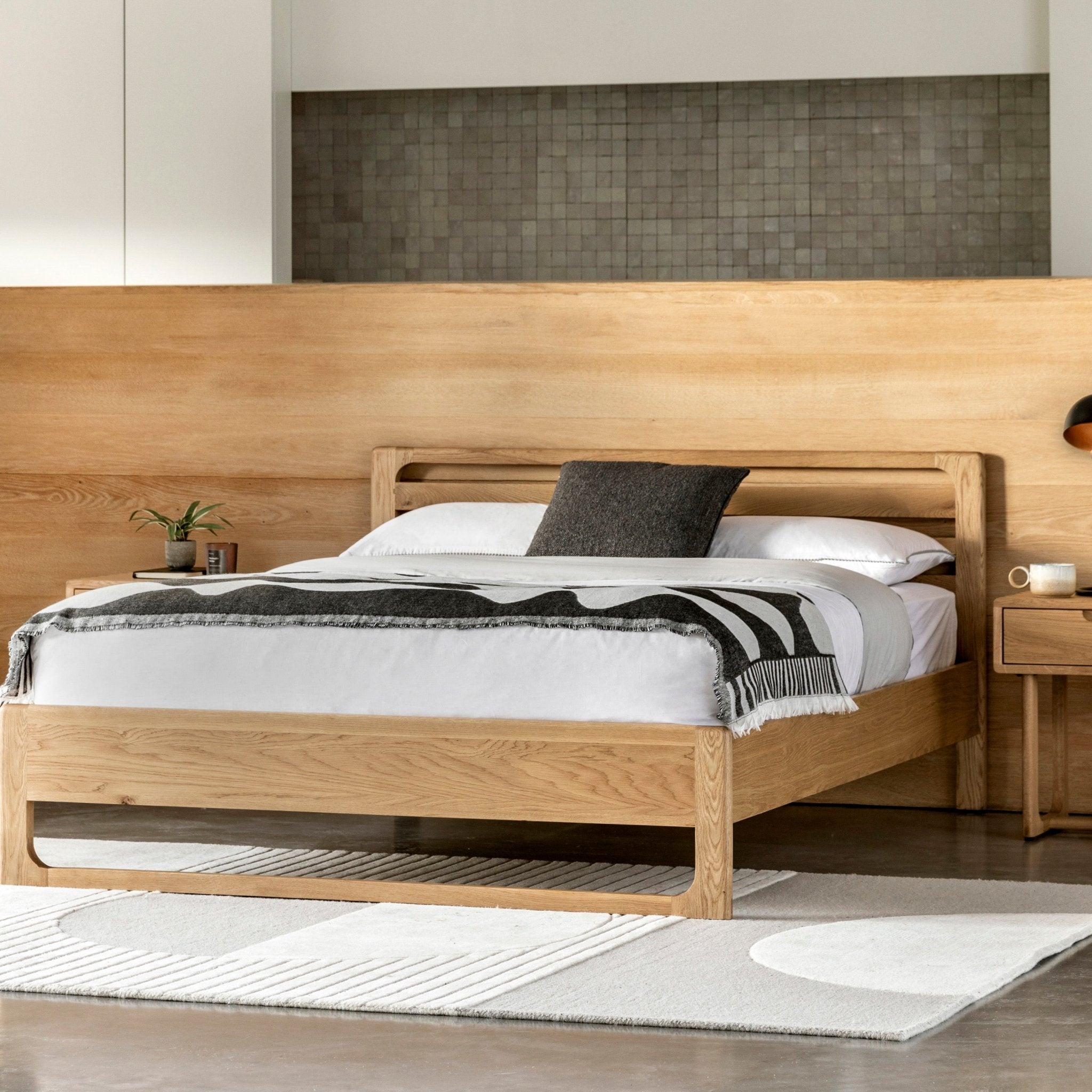Craft Bed - Natural - Double - hdesign - Double Bedframes