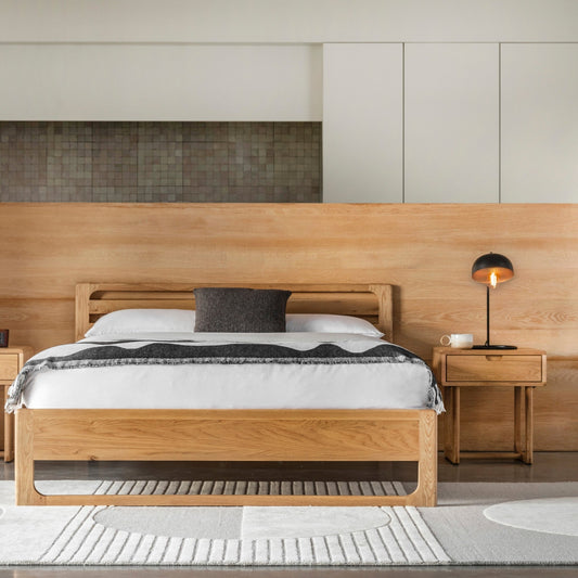 Craft Bed - Natural - King - hdesign - Double Bedframes