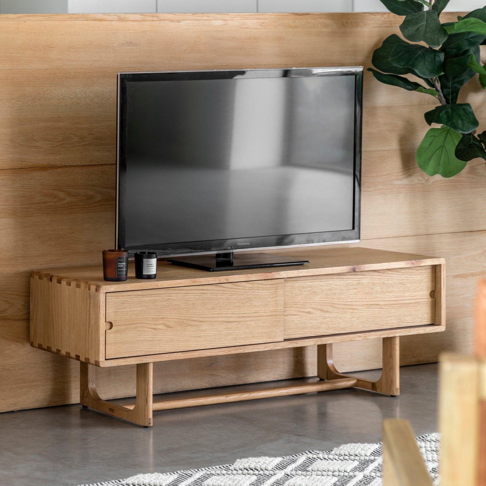 Craft Media Unit - Natural - hdesign - Media Units