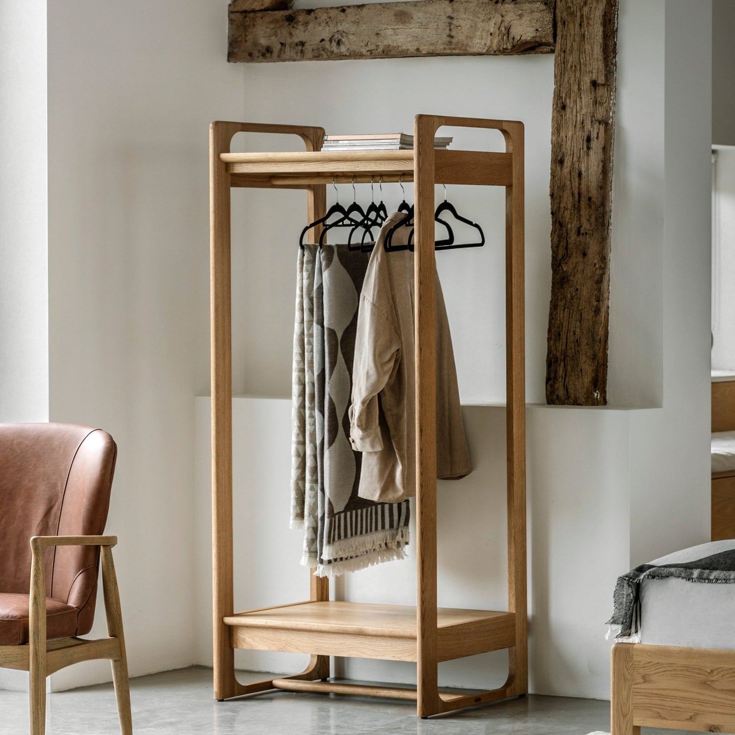 Craft Open Wardrobe Natural - hdesign - Open Wardrobes