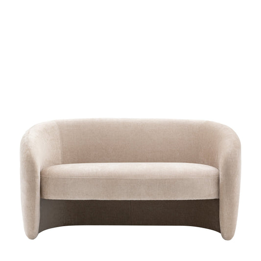 Curvo 2 Seater Sofa - Cream - hdesign - 2 Seater Sofas