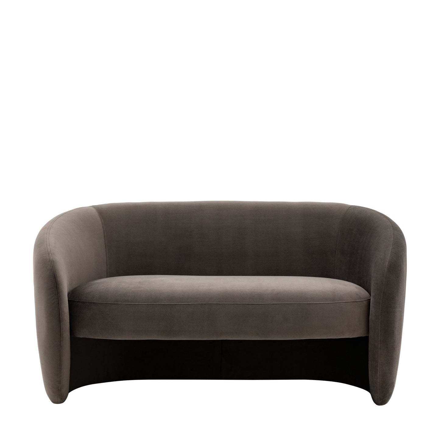 Curvo 2 Seater Sofa - Espresso - hdesign - 2 Seater Sofas