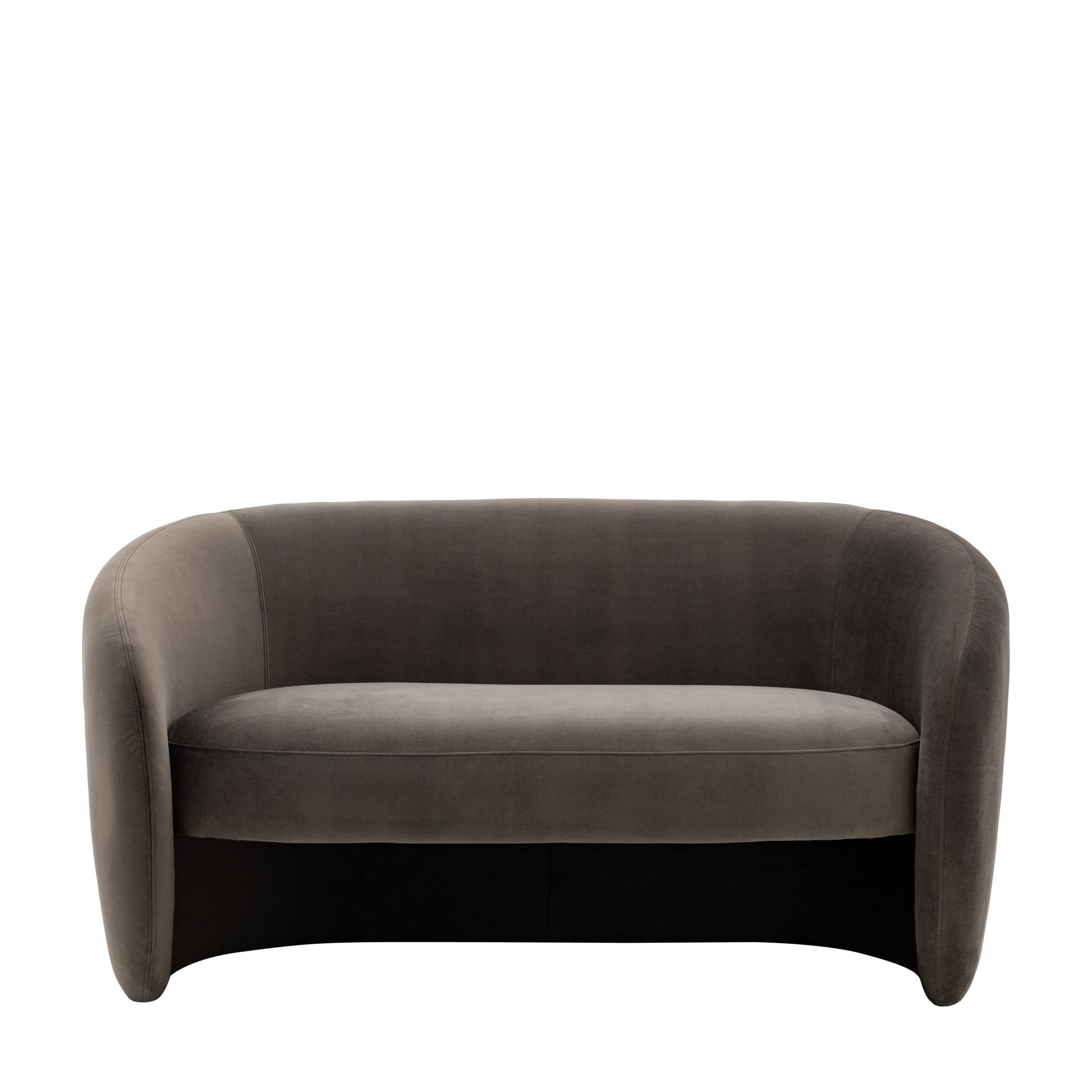 Curvo 2 Seater Sofa - Espresso - hdesign - 2 Seater Sofas