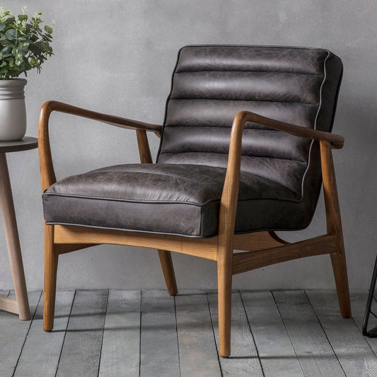 Datsun Armchair - Antique Ebony - hdesign - Armchairs