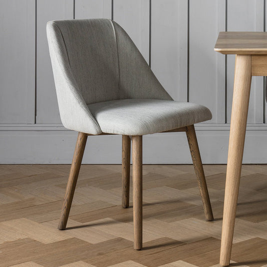 Elliot Dining Chair - Neutral (2pk) - hdesign - Dining Chairs