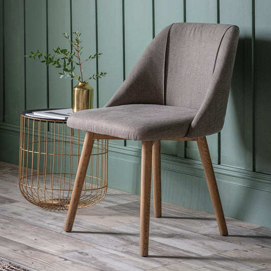 Elliot Dining Chair - Slate Grey (2pk) - hdesign - Dining Chairs