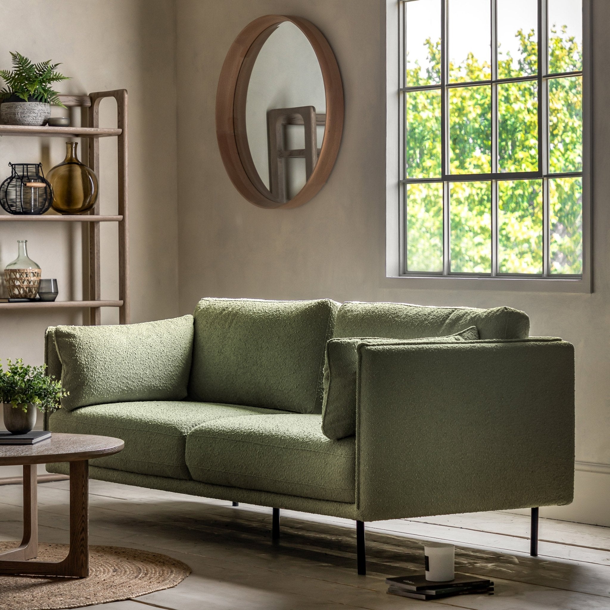 EM Wigmore Sofa - Verdant Green - hdesign - 3 Seater Sofas