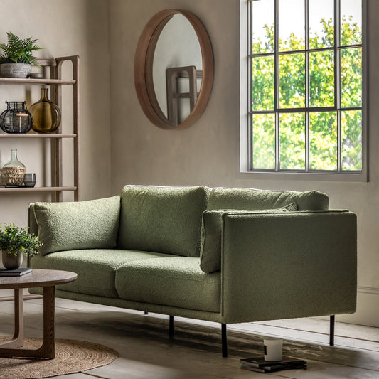 EM Wigmore Sofa - Verdant Green - hdesign - 3 Seater Sofas
