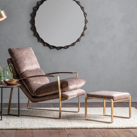 Fabien Footstool Mineral - hdesign - Footstools