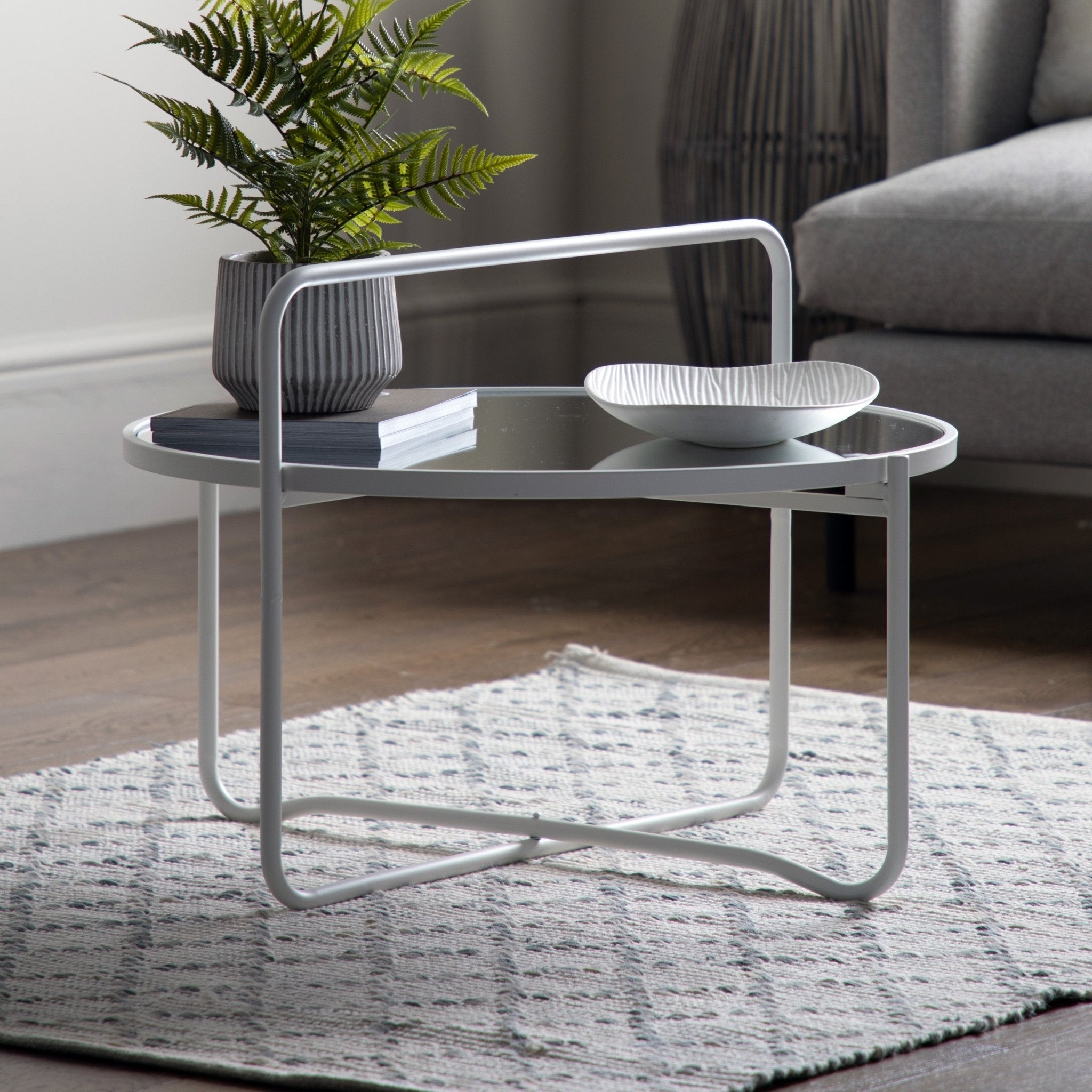 Fawley Coffee Table - White - hdesign - Coffee Tables