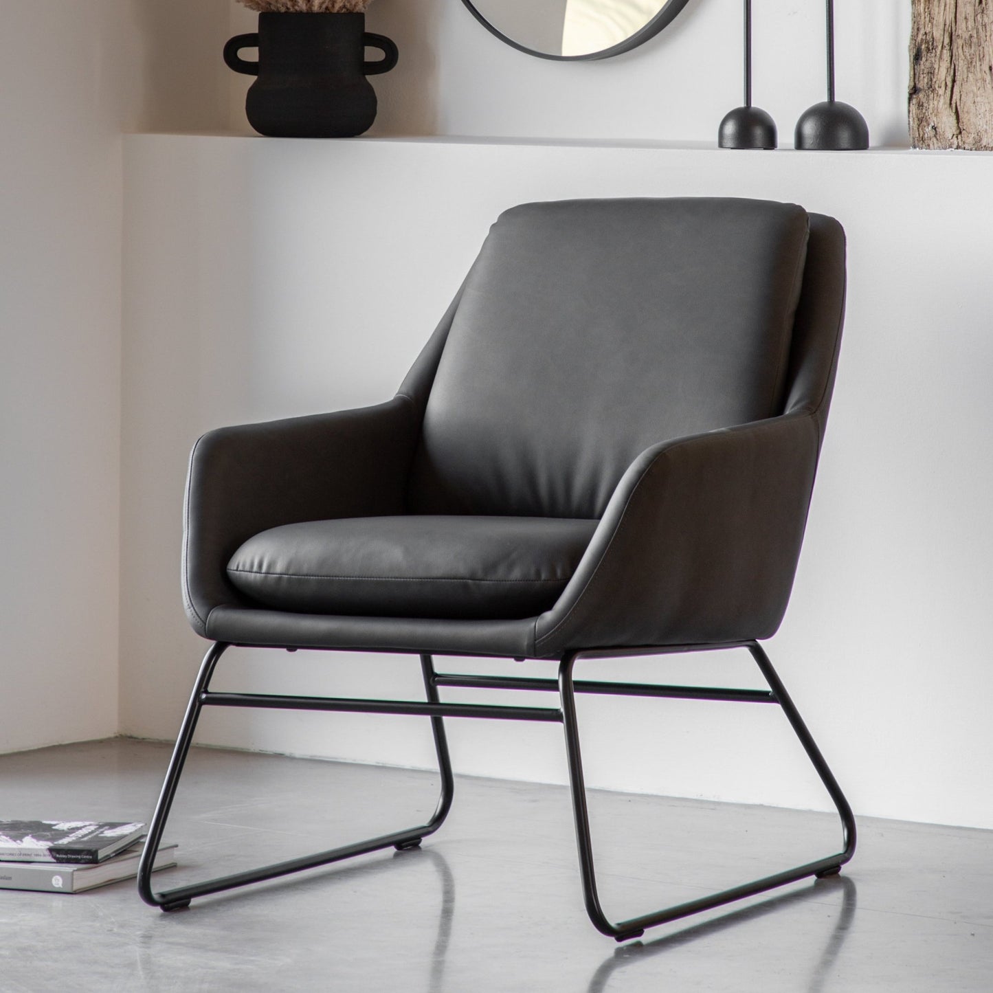 Funton Chair - Charcoal - hdesign - Occasional Chairs
