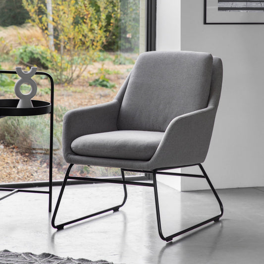 Funton Chair - Light Grey - hdesign - Occasional Chairs