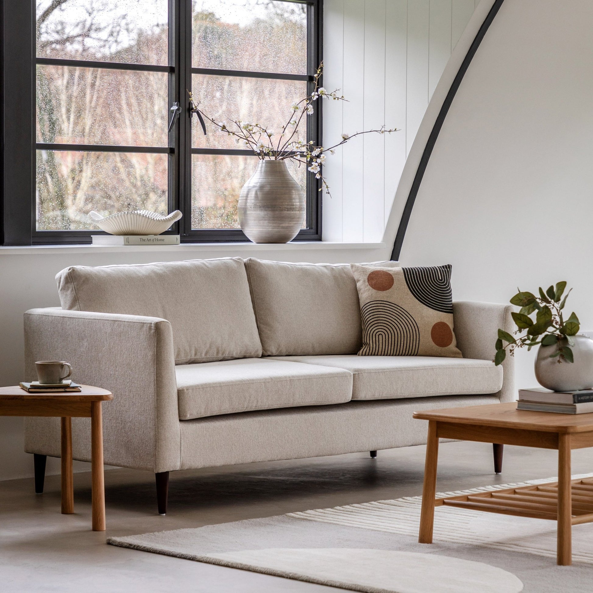 Gateford 3 Seater Sofa - Natural - hdesign - 3 Seater Sofas
