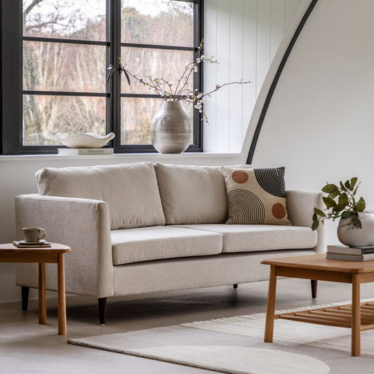 Gateford 3 Seater Sofa - Natural - hdesign - 3 Seater Sofas