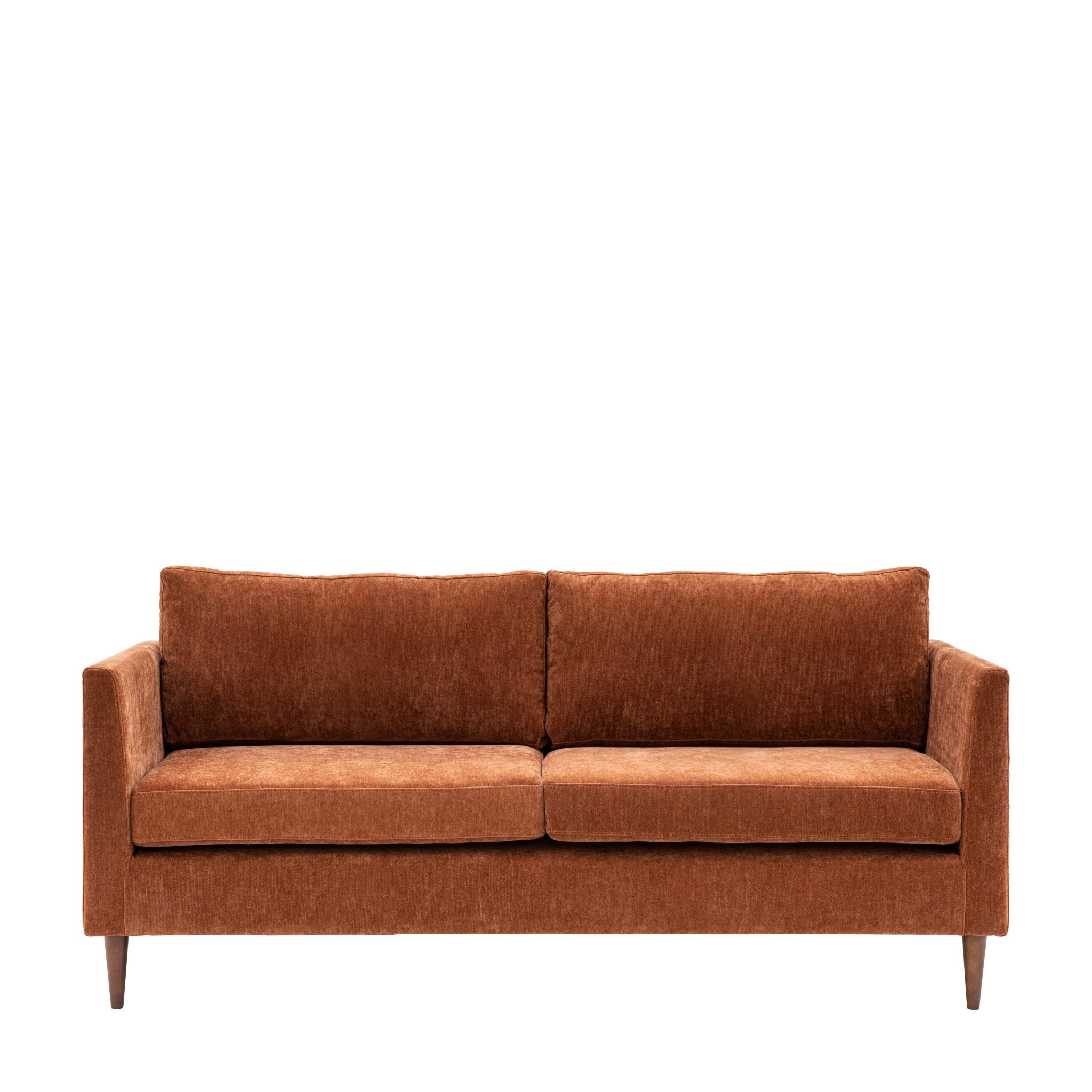 Gateford Sofa 3 Seater - Rust - hdesign - 3 Seater Sofas