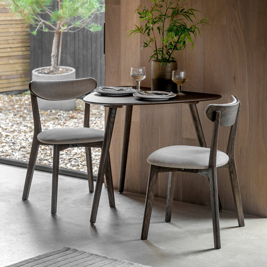 Hatfield Dining Table - Small - Smoked - hdesign - Dining Tables