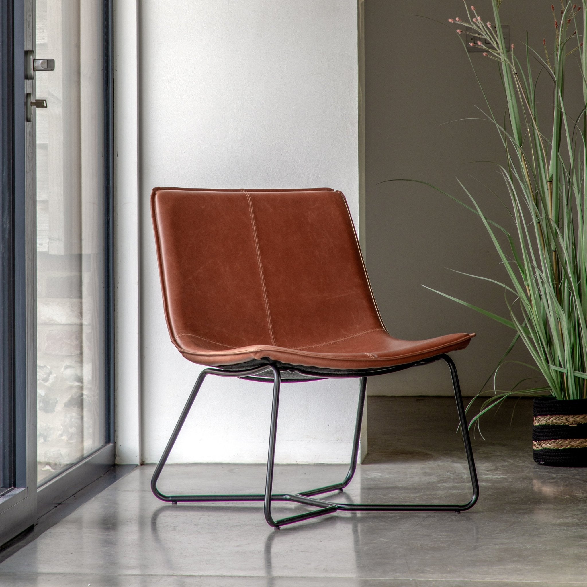 Hawking Lounge Chair - Brown - hdesign - Lounge Chairs