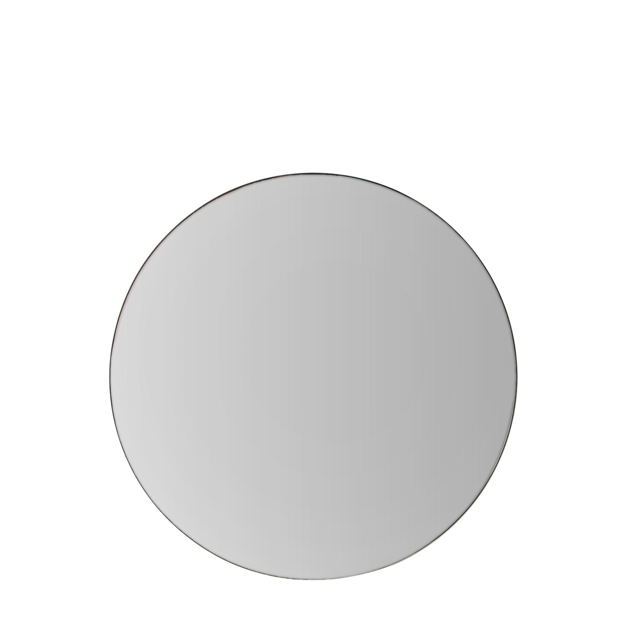 Hayle Round Mirror Black - hdesign - Mirrors
