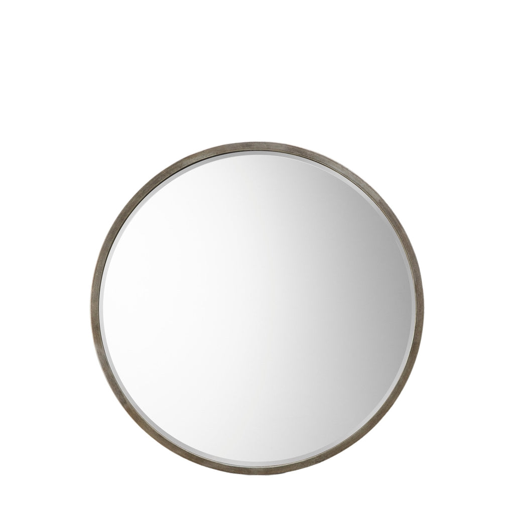 Higgins Round Antique Silver - hdesign - Mirrors