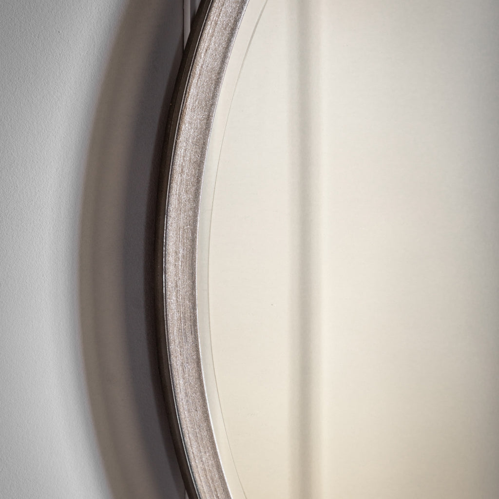 Higgins Round Antique Silver - hdesign - Mirrors