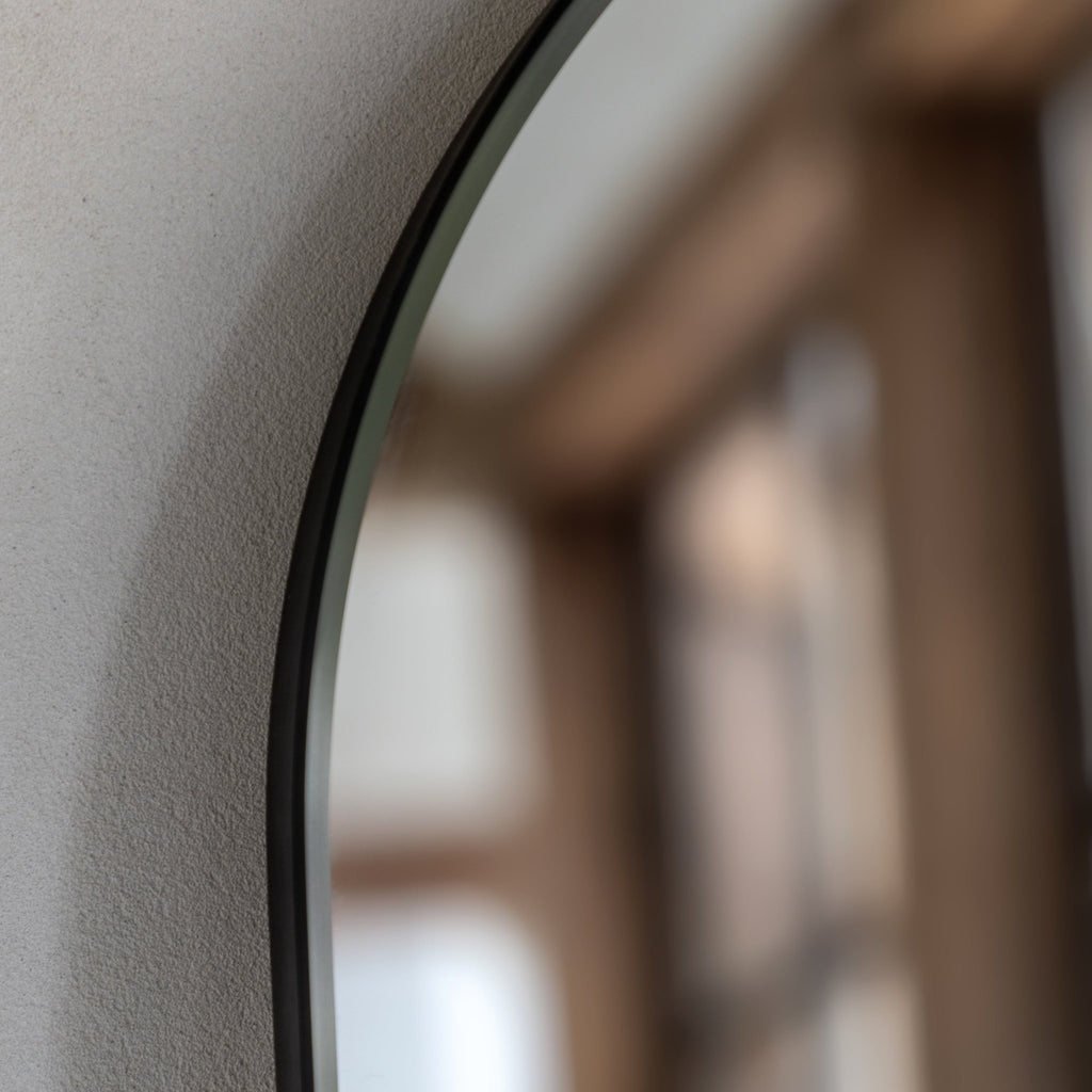 Holworth Arch Mirror - Black - hdesign - Mirrors